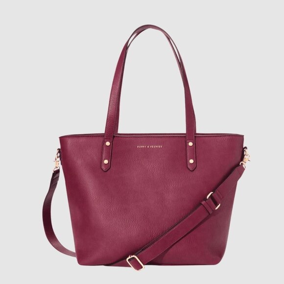 NWT - Poppy & Peonies Go Getter Tote - Blush - Picture 5 of 6